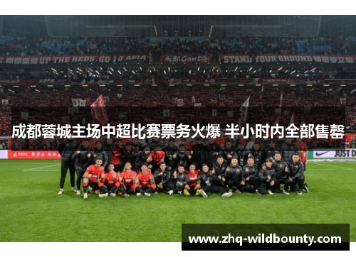 成都蓉城主场中超比赛票务火爆 半小时内全部售罄