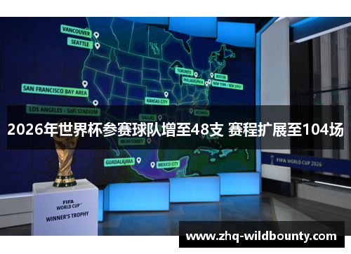 2026年世界杯参赛球队增至48支 赛程扩展至104场 2026年世界杯参赛球队增至48支 赛程扩展至104场